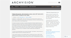 Desktop Screenshot of blog.archvision.com